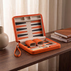 Compact Backgammon — Deep Amber