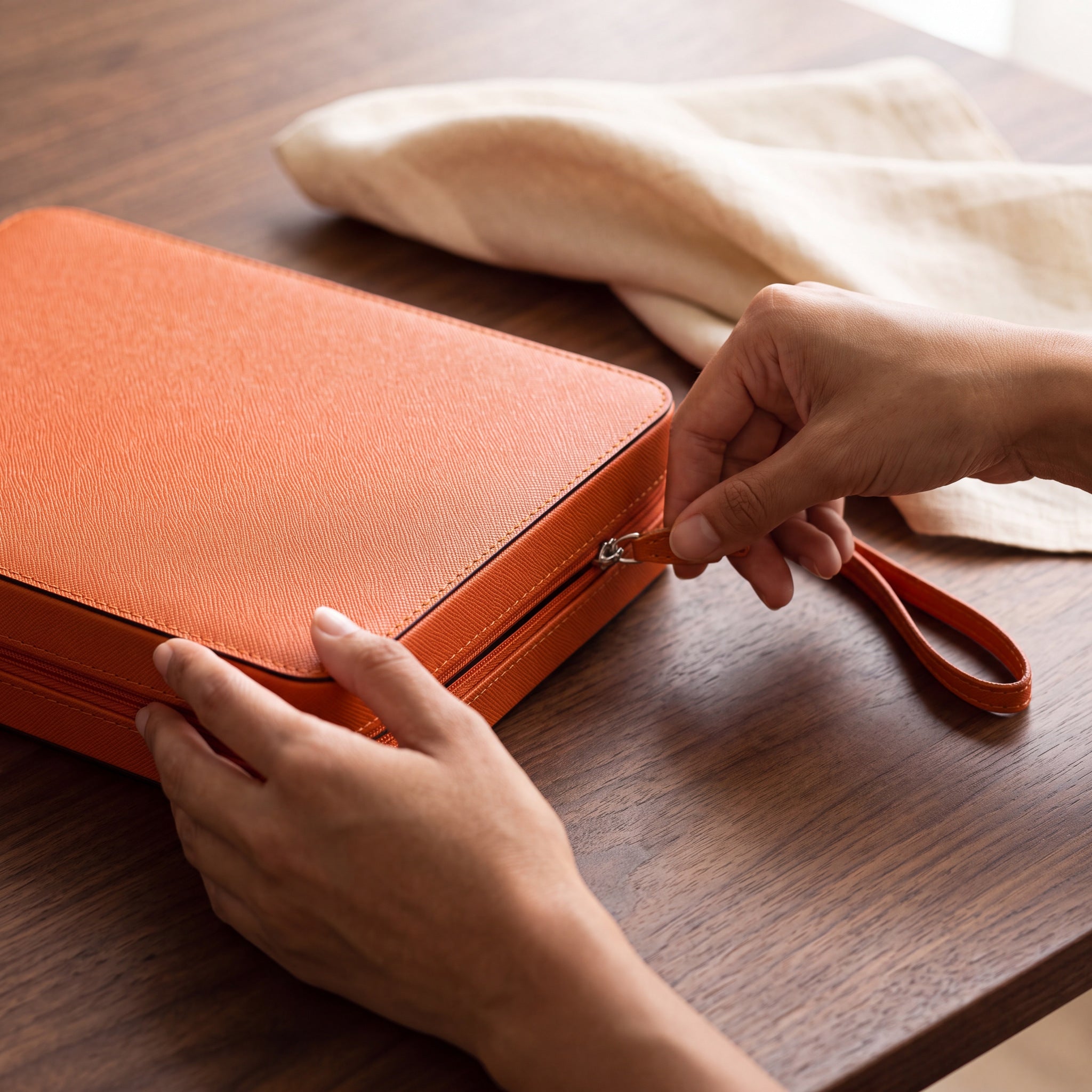 Compact Backgammon — Deep Amber
