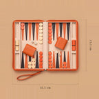 Compact Backgammon — Deep Amber