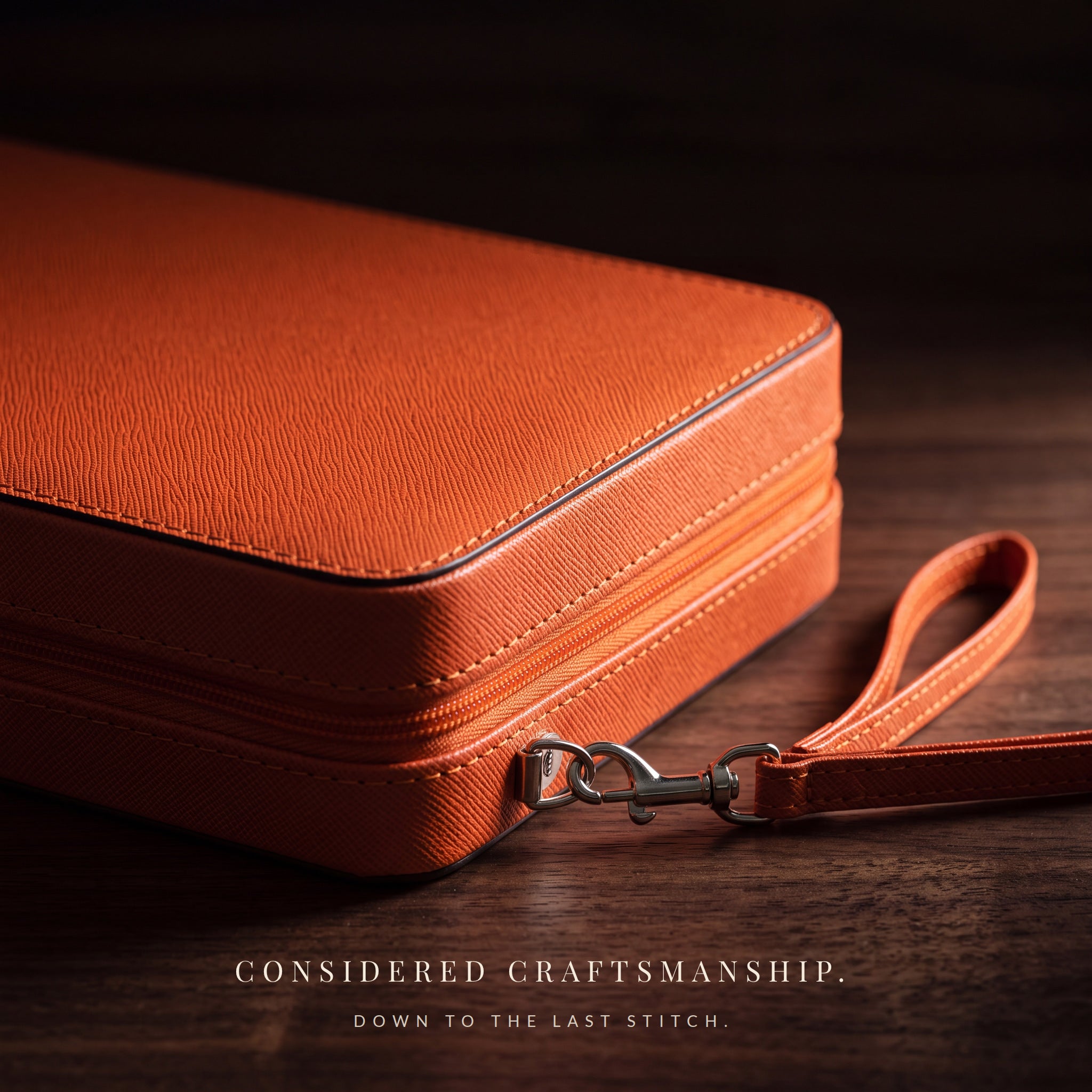 Compact Backgammon — Deep Amber