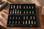 Folding Chess — Ebony