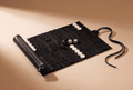 Roll-Up Travel Backgammon Set Deep Black