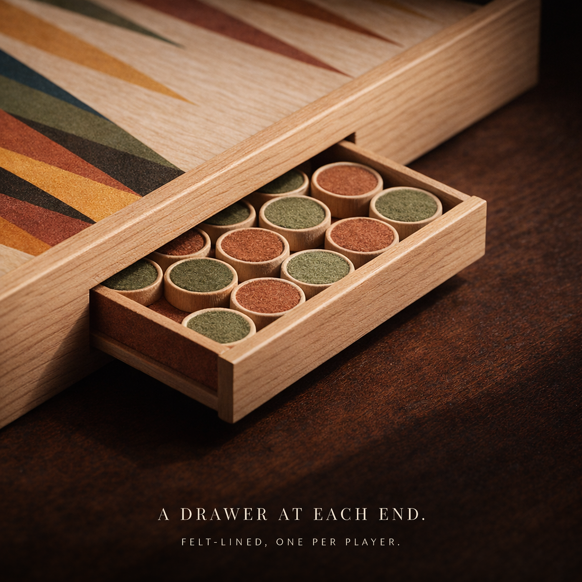 Cabinet Backgammon — Prism